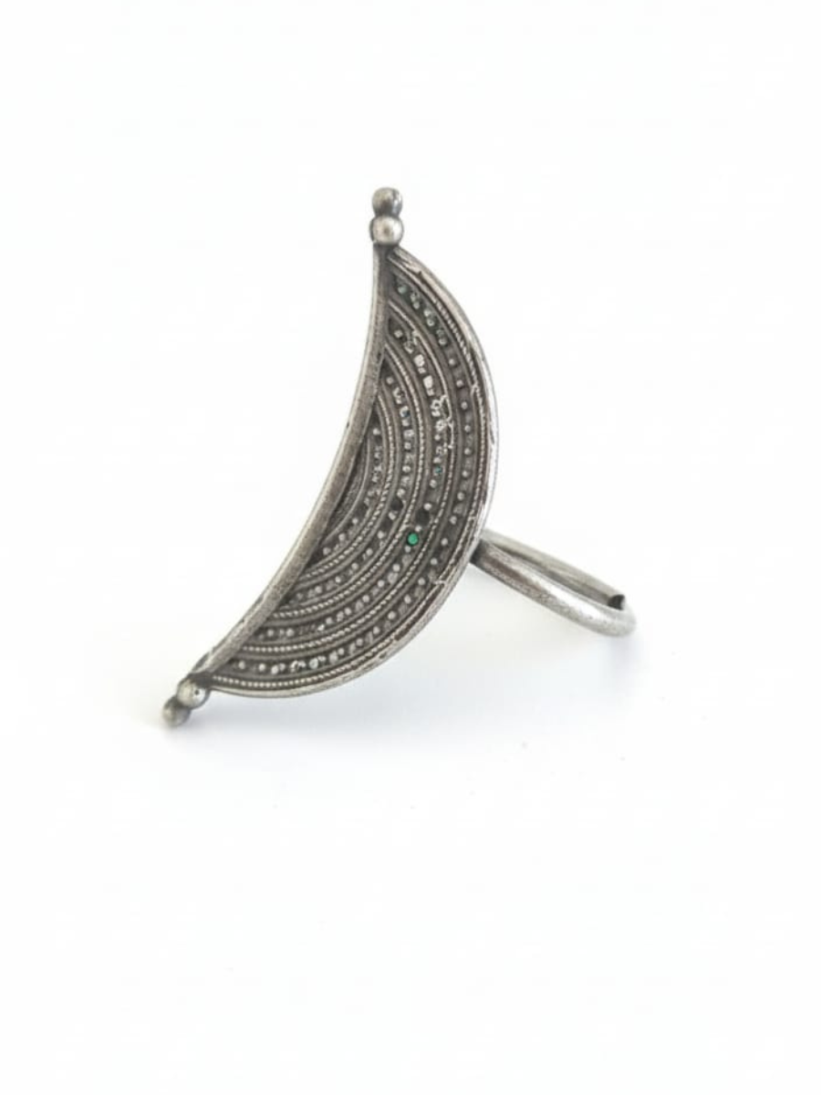 Tribal ethnic statement ring women