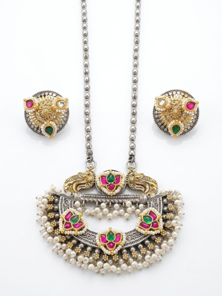 Traditional pearl festival wear jewelr