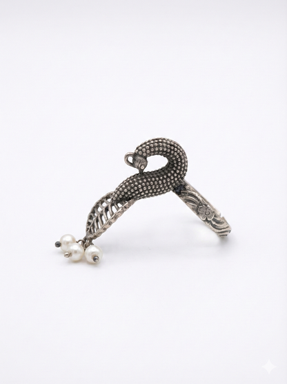 Indian statement peacock ring design