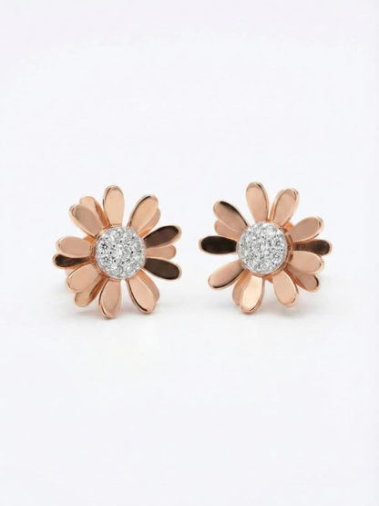 minimal Cute floral earrings
