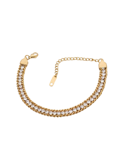 Women's Everyday Golden Chain Bracelet