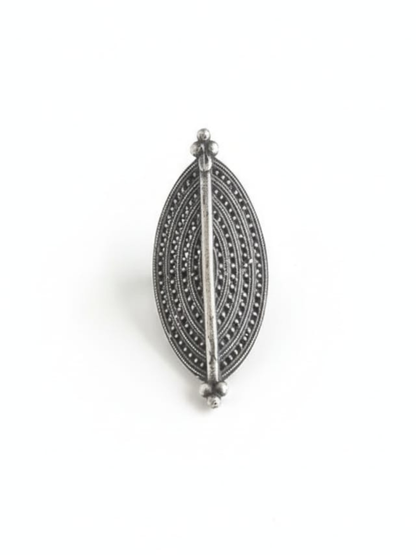 Boho half moon silver jewelry