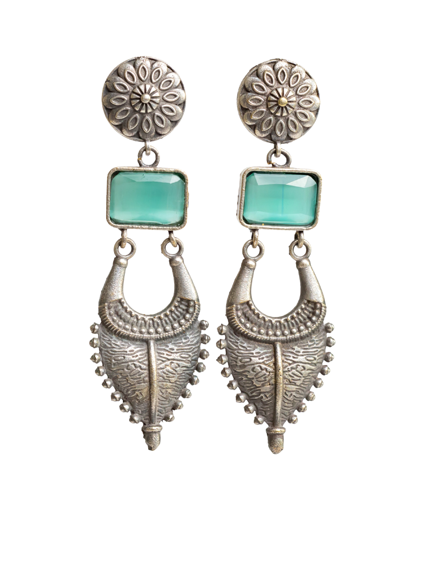 Traditional ethnic silver plated jewelry