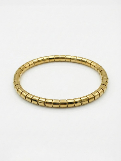 ​Trendy stackable gold bracelet 