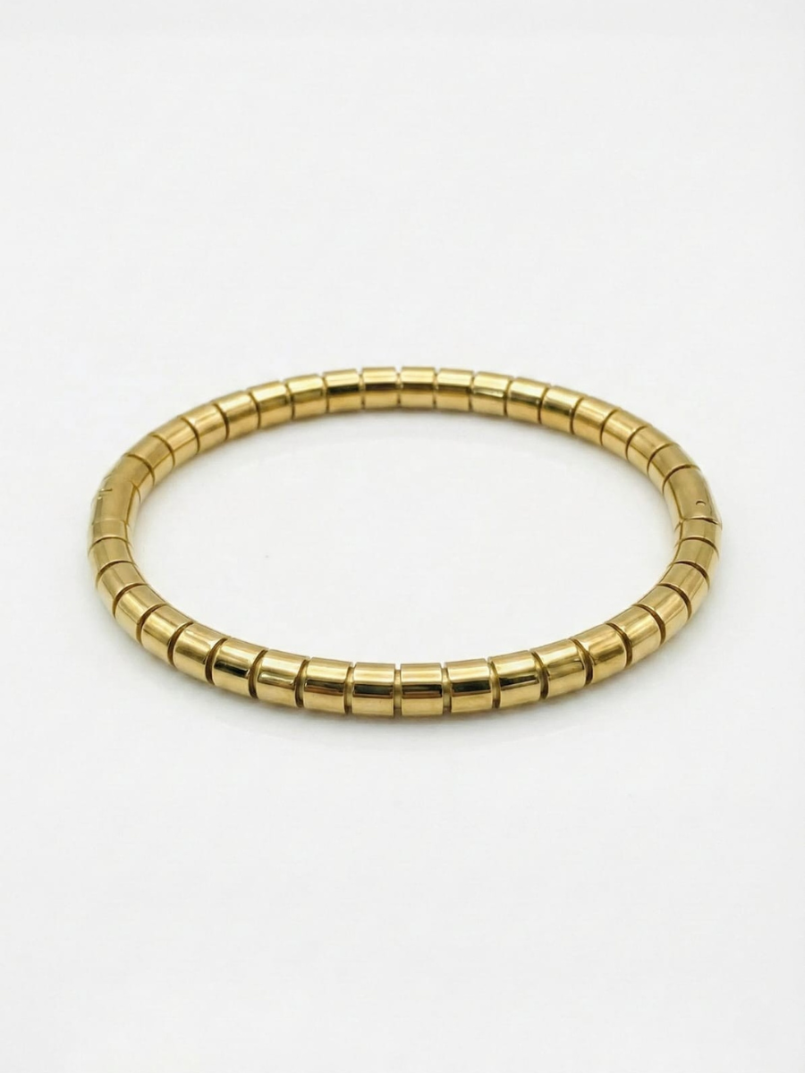 ​Trendy stackable gold bracelet 